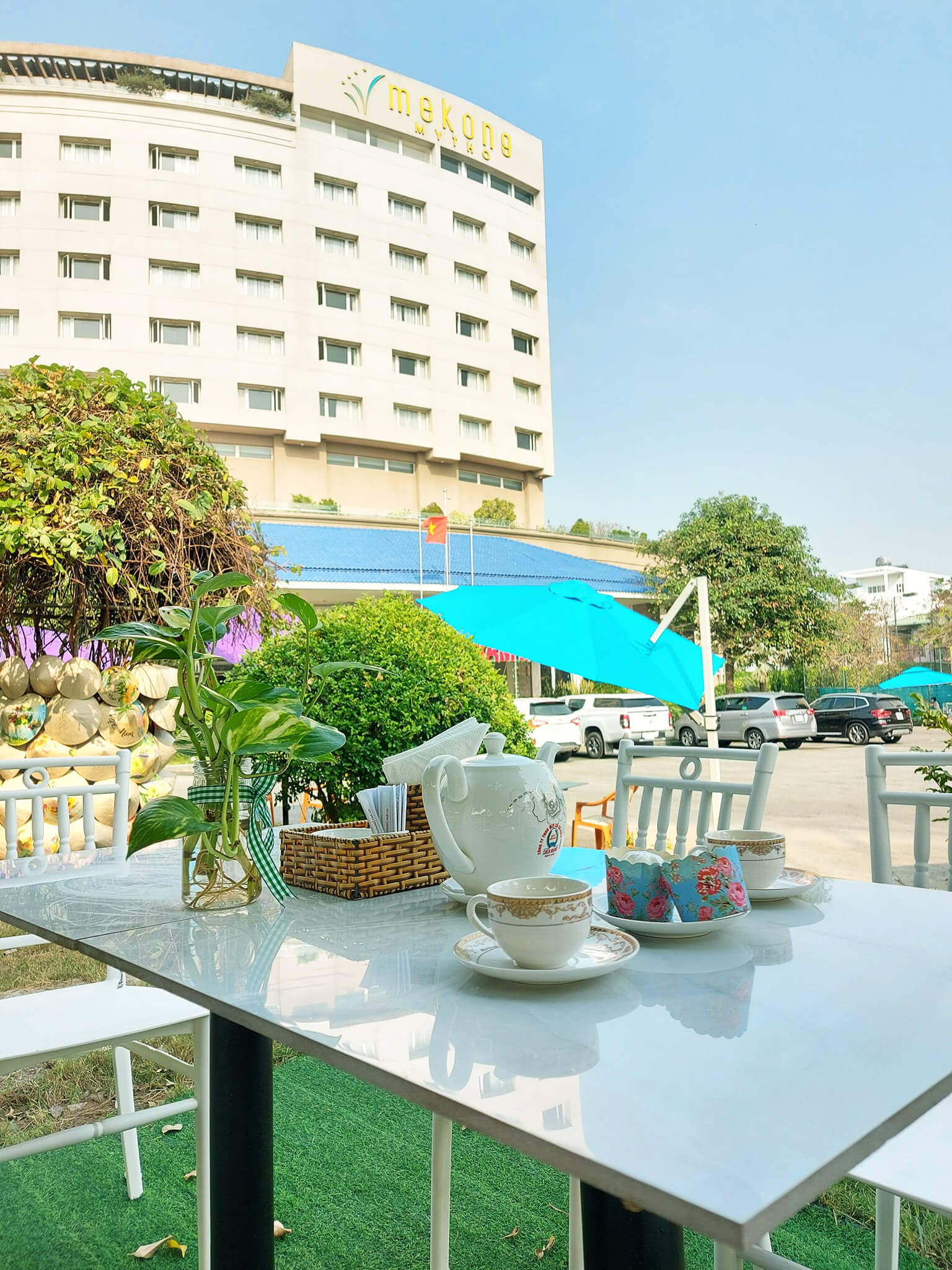 Khu vực Garden Coffee